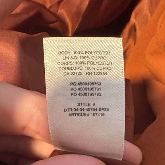 Wilfred Rust Double-Breasted Blazer - Picture 6 of 7